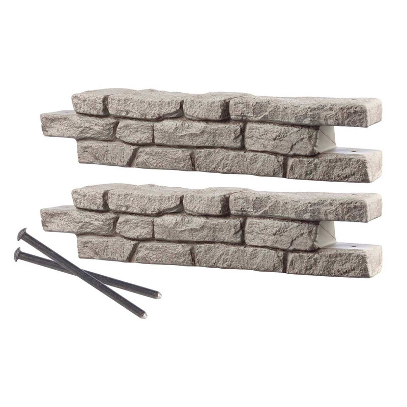 Rock Lock Raised Garden Bed Straight Rock Pack of 2